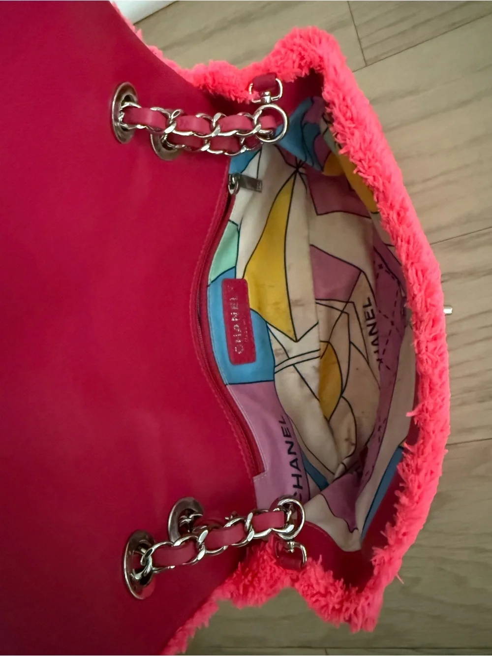 CHANEL Coco Beach Pink Flap Bag